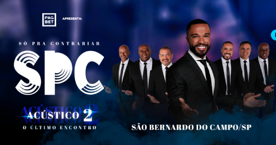SPC Acústico 2 - O Último Encontro em São Bernardo do Campo Eventos BaresSP 570x300 imagem