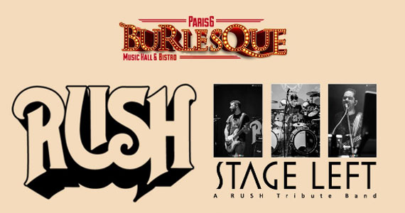 Stage Left, uma homenagem ao Rush se apresenta no Paris 6 Burlesque
