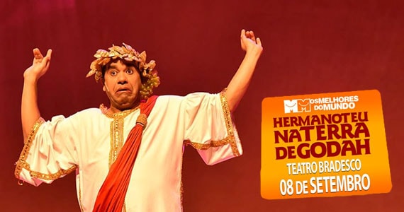 Teatro Bradesco exibe espetáculo 