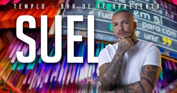 Templo Bar recebe o cantor Suel com seus sucessos de carreira