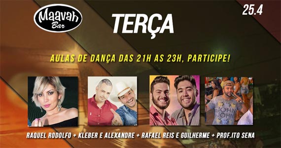 Noite de Sertanejo & Moda de Viola no Maavah Bar