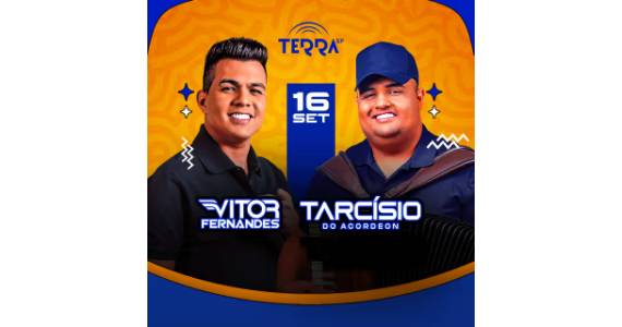 Tarcísio do Acordeon e Vitor Fernandes no Terra SP Tarcísio do Acordeon e Vitor Fernandes no Terra SP