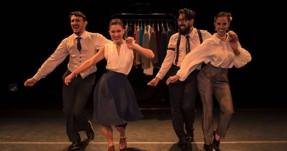 That Swing Dance Company convida o público das Fábricas de Cultura para uma viagem pela cultura do jazz