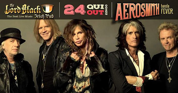 Aerosmith Cover banda Fever agita noite no The Lord Black Eventos BaresSP 570x300 imagem