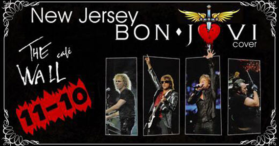 New Jersey Bom Jovi Cover no The Wall Café