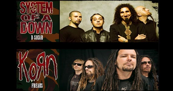 Feriado de peso no The Wall Café com D-Sugar System of a Down Cover X Freaks Korn Tribute Brazil Eventos BaresSP 570x300 imagem