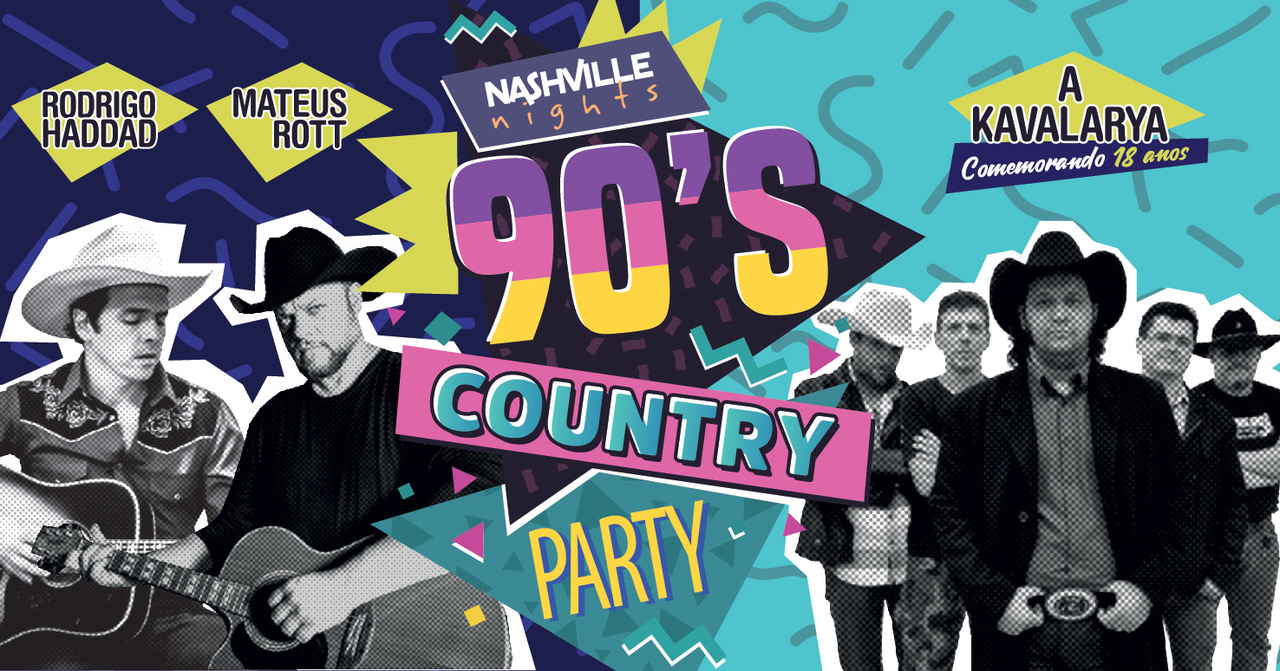 Nashville Nights 90's Country Party anima a noite no Ton Ton Jazz Eventos BaresSP 570x300 imagem