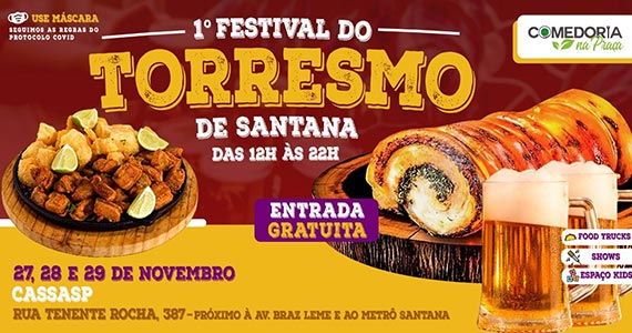 Festival do Torresmo de Santana será realizado no CASSASP Festival do Torresmo de Santana será realizado no CASSASP