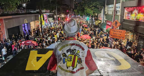 Bloco Banda do Trem Elétrico na Rua Augusta