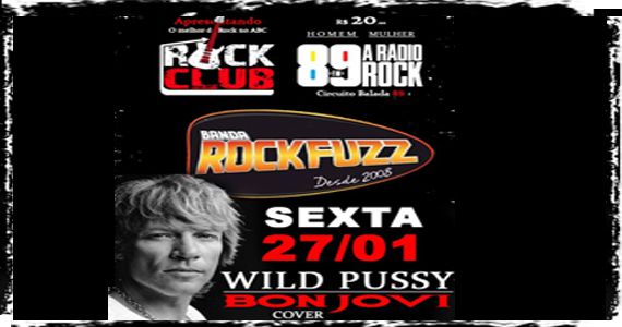 Banda Wild Pussy faz cover do Bon Jovi no Bar Rock Club
