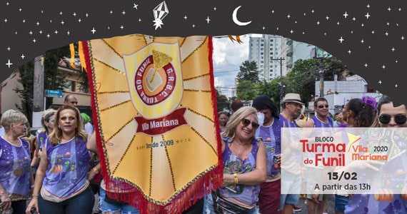 Vila Mariana recebe o desfile do Bloco de Carnaval Turma do Funil