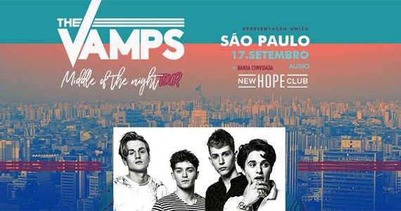 O fenômeno britânico THE VAMPS volta a São Paulo e se apresenta na Audio Eventos BaresSP 570x300 imagem