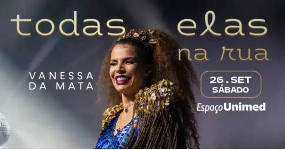 Vanessa da Mata apresenta turnê “Todas Elas” em São Paulo Vanessa da Mata apresenta turnê “Todas Elas” em São Paulo