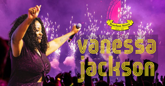 Vanessa Jackson se apresenta no Bourbon Street