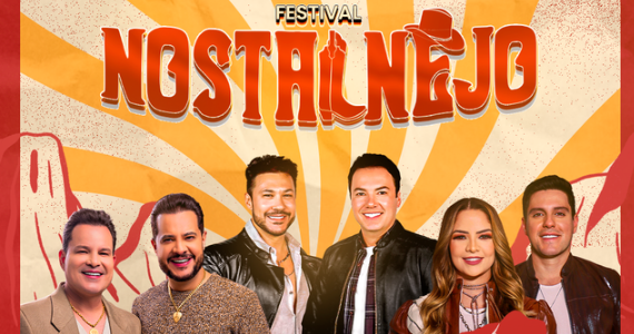 Varanda Estaiada recebe Festival Nostalnejo com grandes nomes do sertanejo romântico