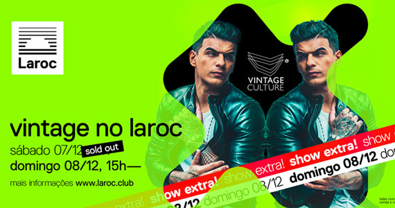 Vintage Culture retorna ao Laroc Club com line-up especial