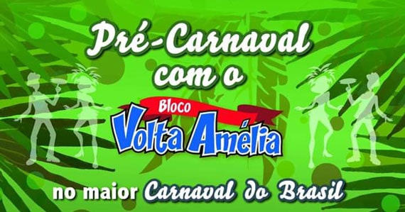 Bloco Volta Amélia realiza esquenta do Carnaval no Jacaré Grill Eventos BaresSP 570x300 imagem