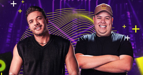 Wesley Safadão e Rey Vaqueiro no CTN Wesley Safadão e Rey Vaqueiro no CTN