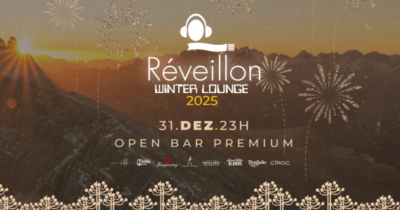 Réveillon 2025 no Winter Lounge - Campos do Jordão