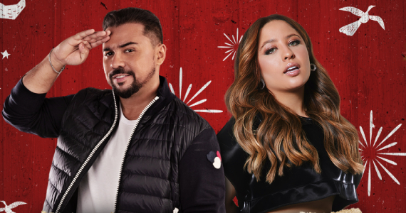 Xand Avião e Mari Fernandez no CTN