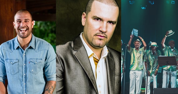 Yvison Pessoa convida Diogo Nogueira e Velha Guarda Camisa Verde e Branco para shows no Sesc Pompeia