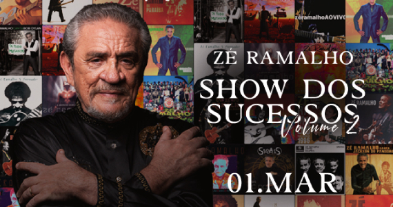 Zé Ramalho 'Show dos Sucessos' no Espaço Unimed