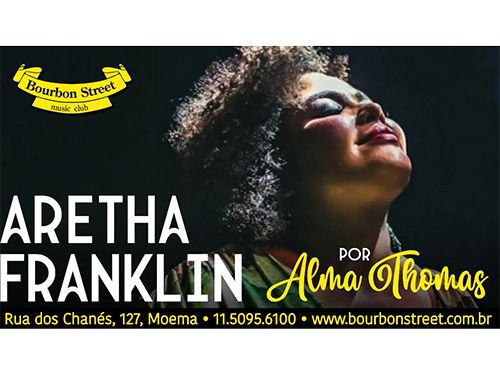 Tributo à Aretha Franklim por Alma Thomas