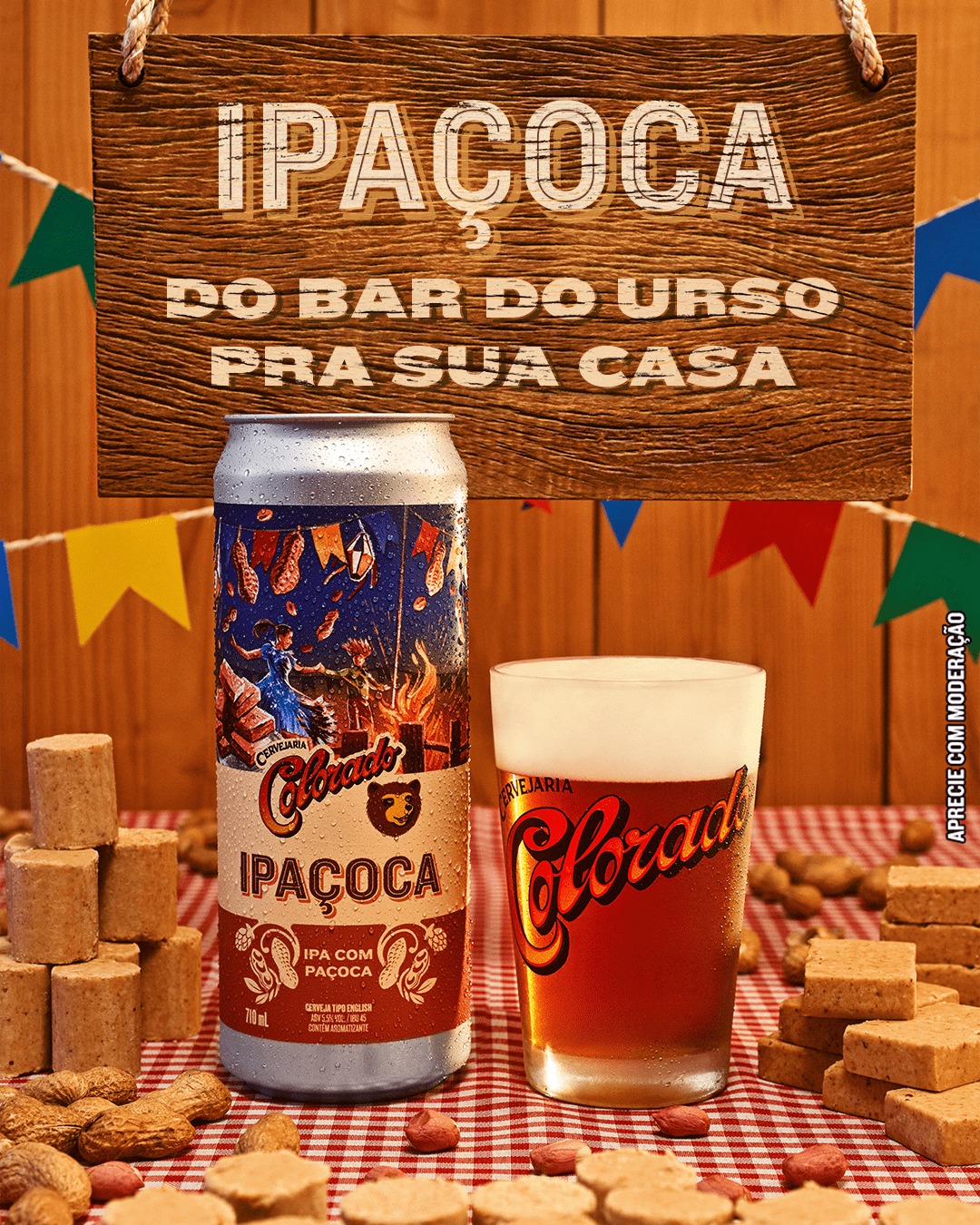 “Arraiá do Urso” no Bar do Urso