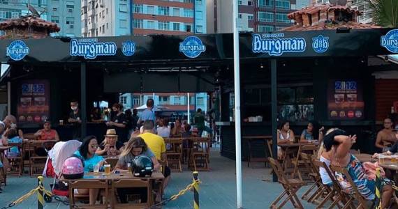 O Quiosque Burgman Itararé participa do 7º Festival Gastronômico de São Vicente