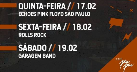 Café Piu Piu apresenta programação especial com muita música ao vivo Café Piu Piu apresenta programação especial com muita música ao vivo