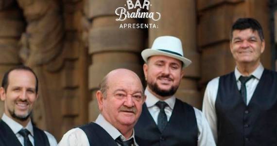 Demônios da Garoa se apresentam no Bar Brahma