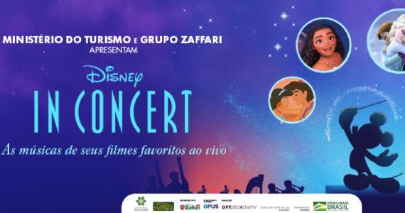 Espetáculo “Disney in Concert” no Teatro Bradesco
