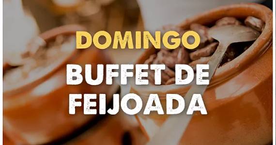Buffet de Feijoada aos domingos é atração do Seu Justino