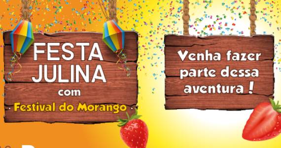 Festival do Morango chega em clima de 'Festa Julina' à zona norte de São Paulo Eventos BaresSP 570x300 imagem