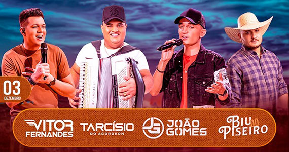 Centro de Tradições Nordestinas apresenta Festival do Piseiro com João Gomes, Tarcisio do Acordeon e mais Centro de Tradições Nordestinas apresenta Festival do Piseiro com João Gomes, Tarcisio do Acordeon e mais