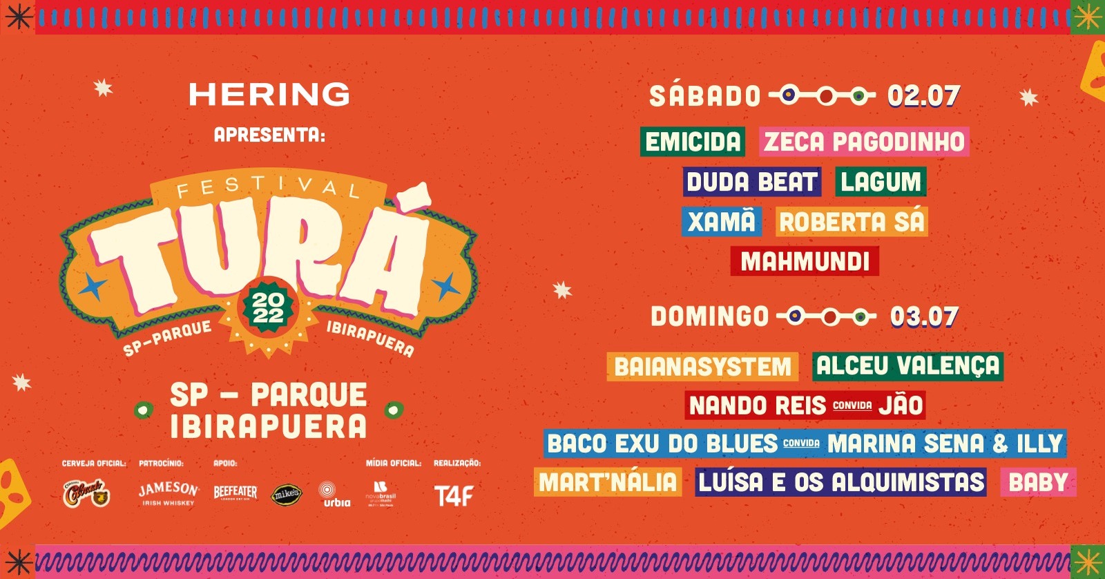 Festival Turá acontece no Parque Ibirapuera