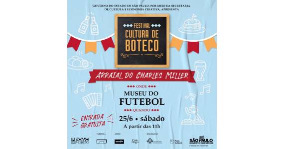 Festival Cultura de Boteco acontece na praça Charles Miller Eventos BaresSP 570x300 imagem