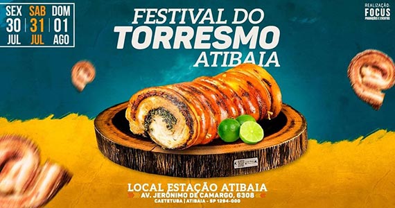 Festival de Torresmo, Oktoberfest e Festival do Churros na Estação Atibaia Festival de Torresmo, Oktoberfest e Festival do Churros na Estação Atibaia