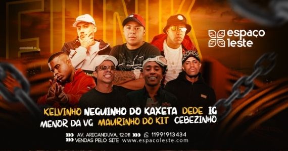 Show de Funk no Espaço Leste Show de Funk no Espaço Leste
