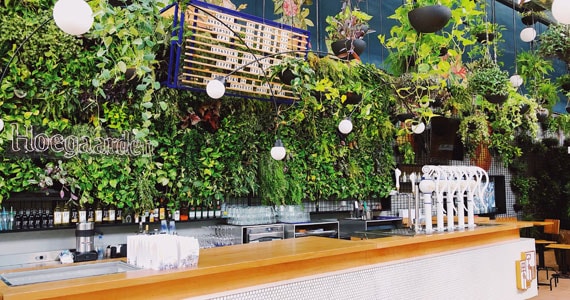 Hoegaarden Greenhouse oferece menu vegetariano para celebrar o Dia Mundial do Hambúrguer