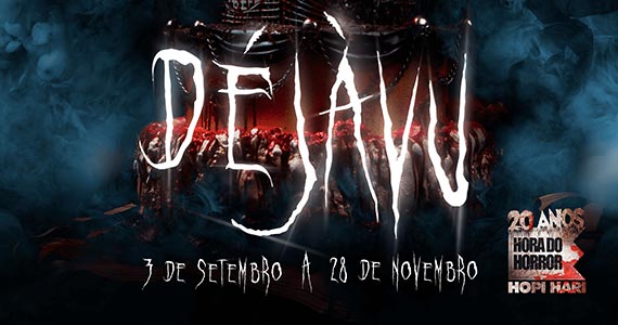Hopi Hari promove Hora do Horror com tema Déjàvu