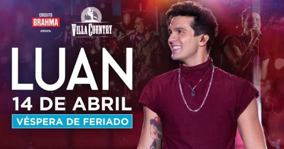 Luan Santana apresenta novo show no palco do Villa Country Luan Santana apresenta novo show no palco do Villa Country