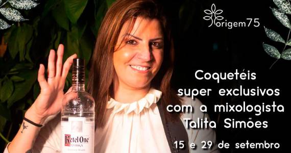 Restaurante Origem 75 e Ketel One Botanical lançam programação especial