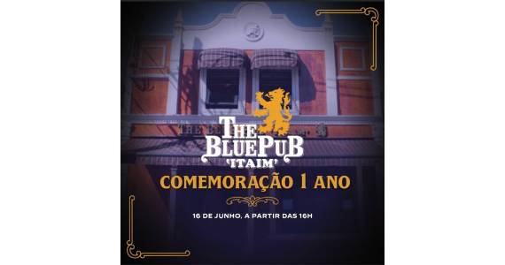 The Blue Pub Itaim Bibi comemora um ano de existência Eventos BaresSP 570x300 imagem