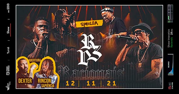 Racionais MCs apresenta show Racionais MCs apresenta show