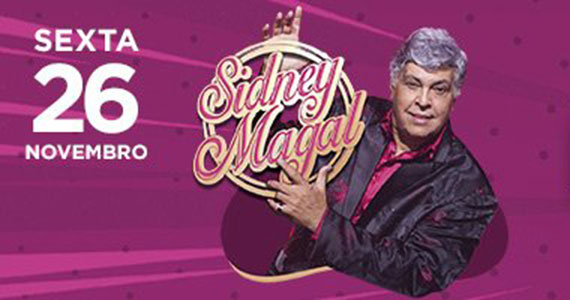 Sidney Magal realiza show no Quintal do Espeto – Unidade Santana