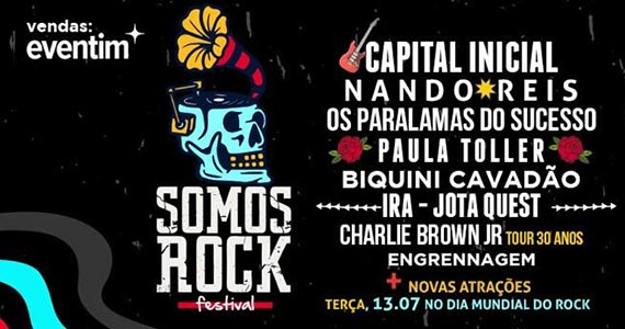Somos Rock Festival acontece no Complexo do Anhembi Somos Rock Festival acontece no Complexo do Anhembi