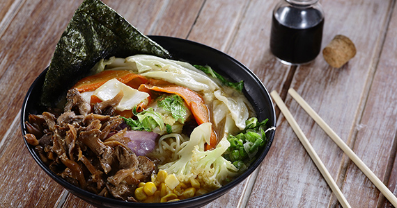 Sopas para inverno no restaurante Tadashii Japanese