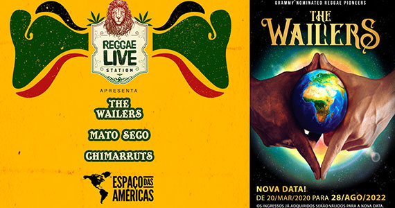 Reggae Live Station convida The Wailers, Mato Seco e Chimarruts Eventos BaresSP 570x300 imagem