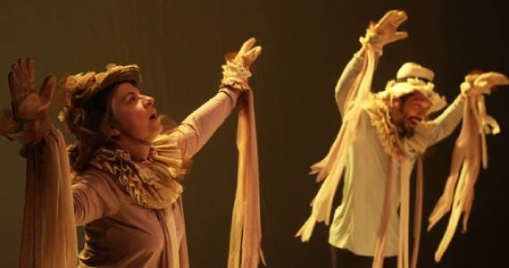 Espetáculo “Vambora!”, da Cia La Leche, em cartaz no Sesc Ipiranga